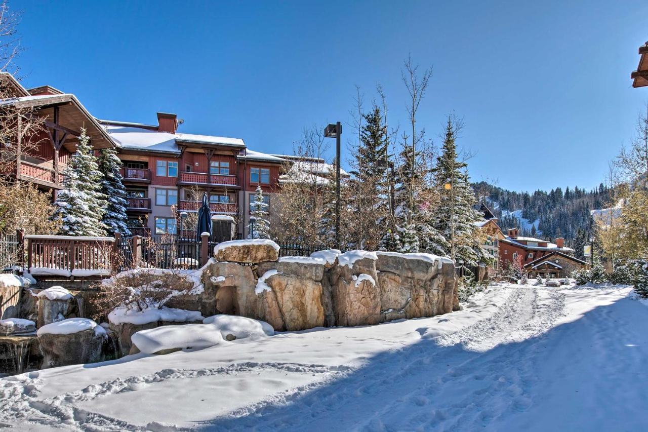 Solitude Mountain Slopeside Ski Condo With Hot Tub! Brighton エクステリア 写真