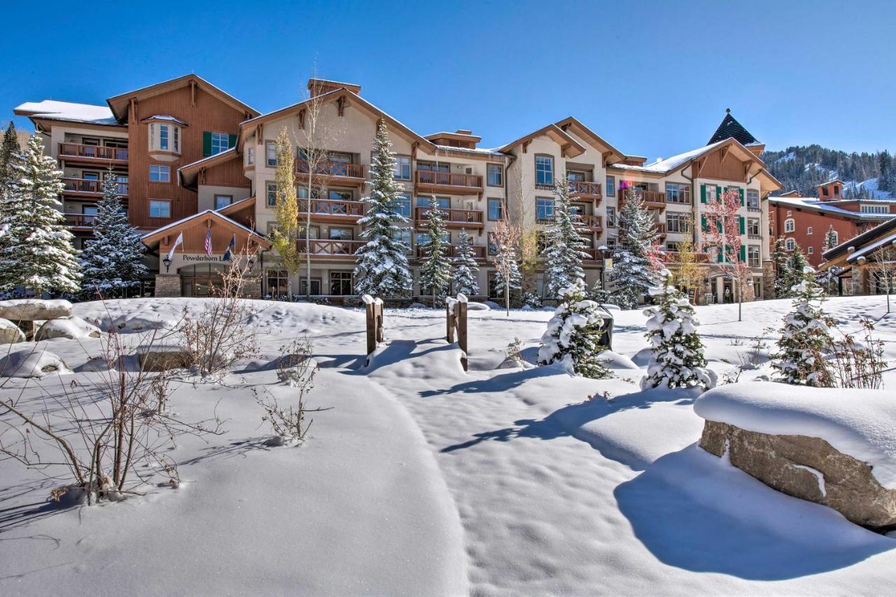 Solitude Mountain Slopeside Ski Condo With Hot Tub! Brighton エクステリア 写真